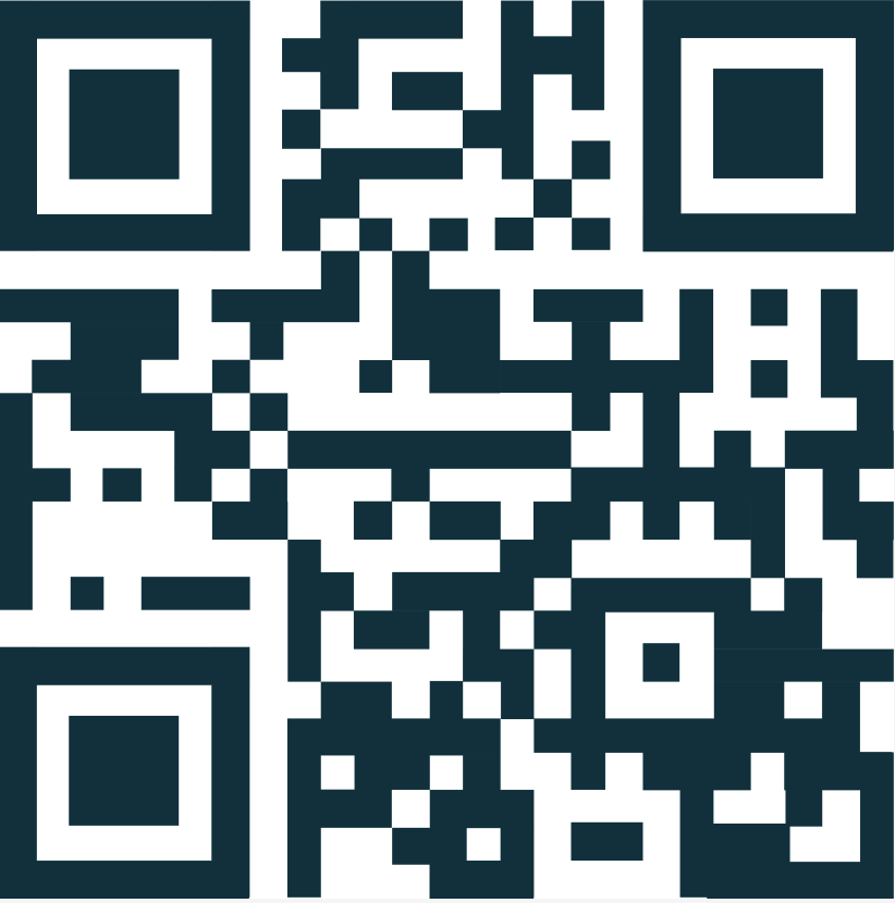 An example sit-down QR code.